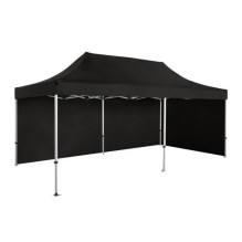 Shopping Tent 4x6 Black Zeltpro PREMIUM+