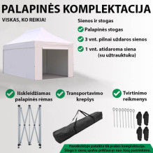 Commercial Tent 3x2 Yellow Zeltpro PROFRAME
