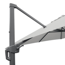 Outdoor umbrella with Solid base (cover included) Lounge Light Grey