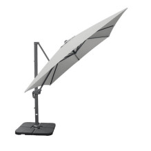 Outdoor umbrella with Solid base (cover included) Lounge Light Grey