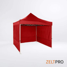 Shopping Tent 2x2 Red Zeltpro PROFRAME