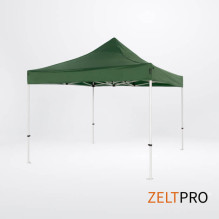 Shopping Tent 2x2 Green Zeltpro PROFRAME
