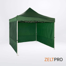 Shopping Tent 2x2 Green Zeltpro PROFRAME