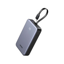 Ugreen Power Bank 20,000mAh 20W 45762 Built-in Cable Grey