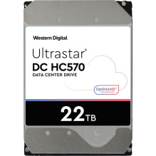 HDD - Western Digital Ultrastar 22TB 7200RPM SATA III 512MB capacity hard drive