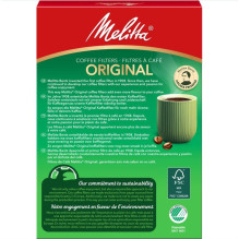 Coffee machine filter Melitta Original 102 / 80, 80 pcs Coffee machine filter Melitta Original 102 / 80, 80 pcs