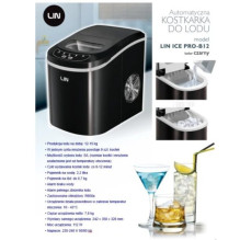 Portable ice maker LIN ICE PRO-B12 black Portable ice maker LIN ICE PRO-B12 black