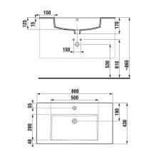 BATHROOM CABINET WITH SINKCUBE4537621763