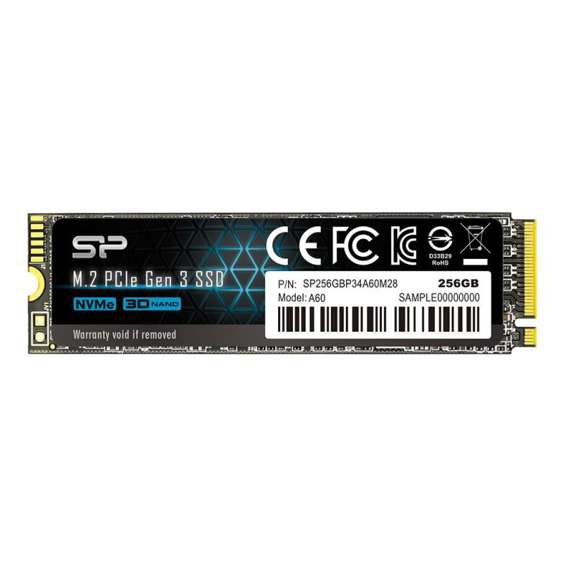 M.2 Drive - Silicon Power P34A60, Black