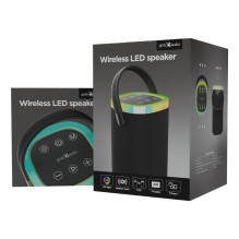 Nešiojama kolonėlė, GEMBIRD, „Bluetooth“: Taip, SPK-BT-LED-06