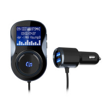 FM modulator PNI Valentine F800 Bluetooth, MP3 player, FM transmitter, micro SD slot, dual USB, QC3.0