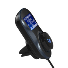 FM modulator PNI Valentine F800 Bluetooth, MP3 player, FM transmitter, micro SD slot, dual USB, QC3.0