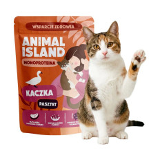 ANIMAL ISLAND Mono Duck - wet cat food - 100g ANIMAL ISLAND Mono Duck - wet cat food - 100g