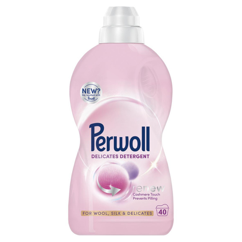 DETERGENT LIQ PERWOLL WOOL DELIC 40W 2L
