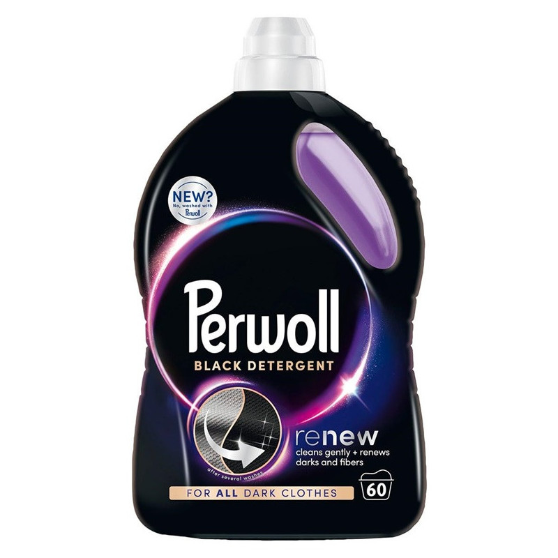 DETERGENT LIQUID PERWOLL BLACK 60W 3L
