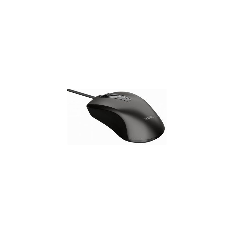 Computer mouse Trust Wired Optical Mouse Black