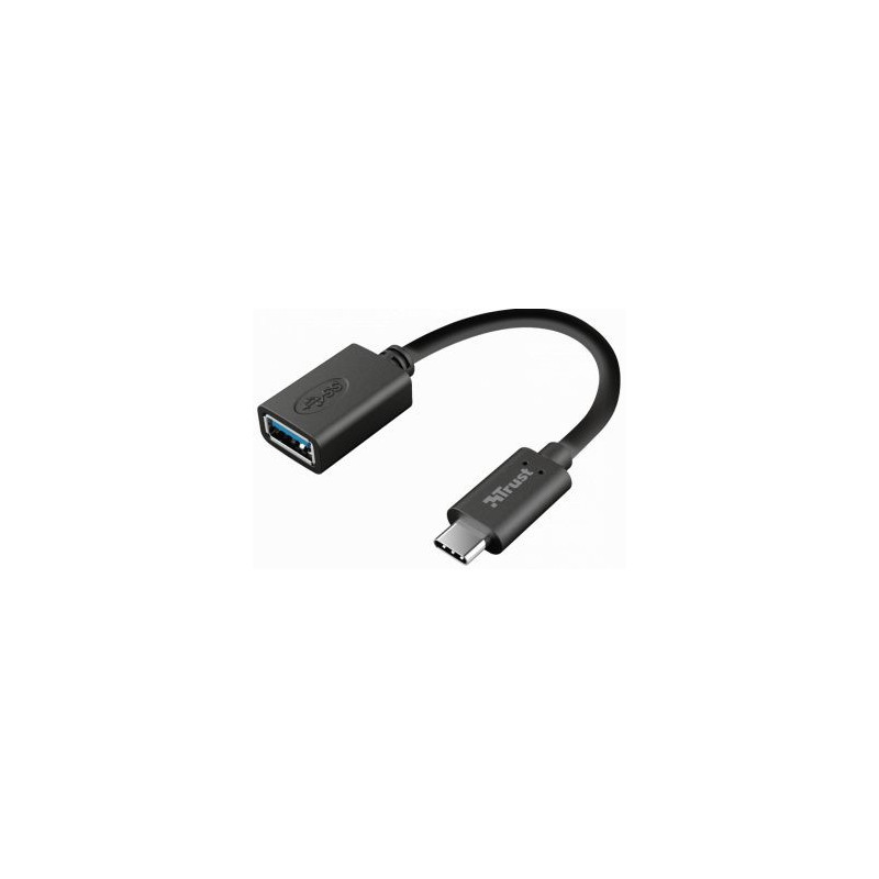 Adapter Trust Calyx USB-C to USB-A Black