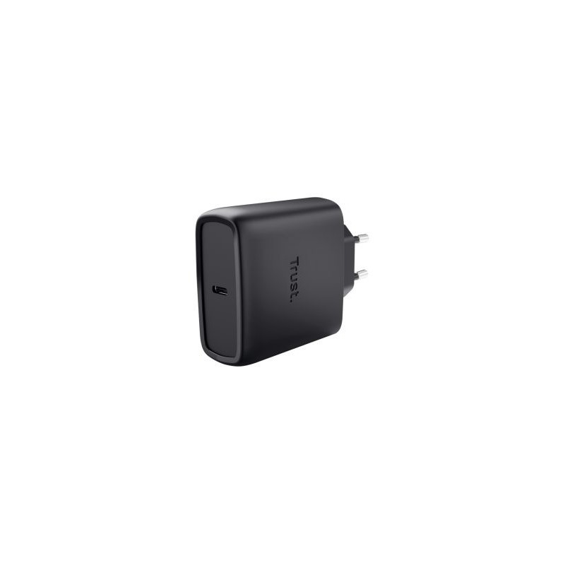 Charger Trust Maxo 65W Black USB-C + 2m USB-C Cable Black