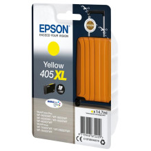 Ink Cartridge - Epson 405XL High Capacity Ink Up to 1,100 Pages Yellow Ink Cartridge - Epson 405XL High Capacity Ink Up to 1,100 Pages Yellow