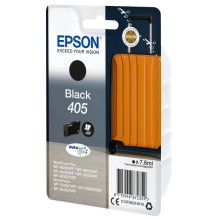 Rašalo Kasetė - Epson Ink 405 Black Schwarz, 7,6 ml, Iki 1 100 Puslapių, Juoda