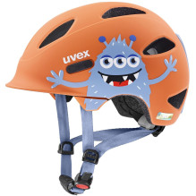 Vaikų Dviračių Šalmas - Uvex Oyo Style 50-54 250g Kietas Apvalkalas Unisex Monster Papaya Matt