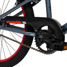 Vaikų Dviratis - HUFFY Pro Thunder 20" Plieninis Rėmas, Reguliuojama Sėdynė, Kaliperiniai Stabdžiai, Grafitas