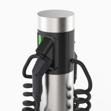 Inbalance 2x22kW charging power charging station