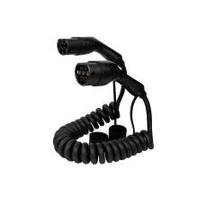 spiral charging cable Type 2 - Type 2 - ( 32A, 3 Phase, 22KW )