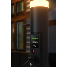 charging station EcoPillar 2x22kW with OCPP protocol, Wi-Fi control charging station EcoPillar 2x22kW with OCPP protocol, Wi-Fi control