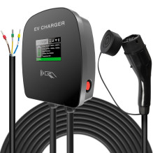 HYSUN charging station Wallbox 11kW with type 2 cable, 5m long, OCPP protocol