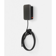 Vool - Charging station - Matt Black - 22kW - Max 32A with type 2 cable Vool - Charging station - Matt Black - 22kW - Max 32A with type 2 cable