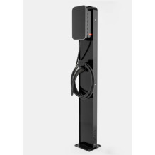 Vool - Įkrovimo stotelė - Matt Black - 22kW - Max 32A su type 2 laidu