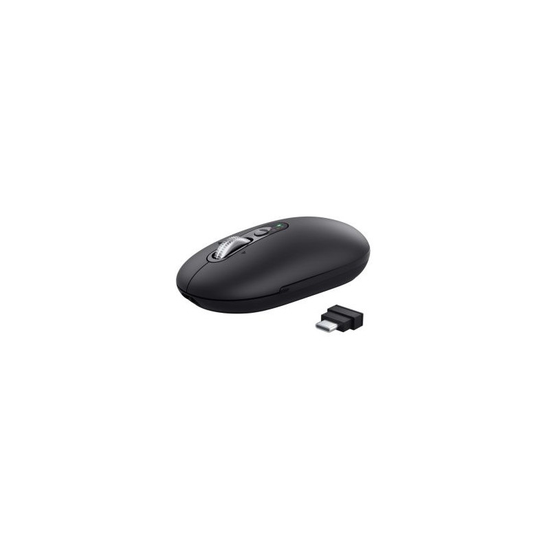 Datorpele Trust Seron Slim Multi-Wireless Hyperscroll Mouse Black