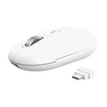 Datorpele Trust Seron Slim Multi-Wireless Hyperscroll Mouse White