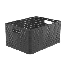 Daiktadėžė ROTHO, 28 l, pilka, 43×33×21,5 cm
