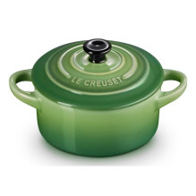 Cookware - Le Creuset Mini Cocotte 0.25L with Lid 138x44x81mm Bamboo Green Cookware - Le Creuset Mini Cocotte 0.25L with Lid 138x44x81mm Bamboo Green