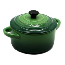 Cookware - Le Creuset Mini Cocotte 0.25L with Lid 138x44x81mm Bamboo Green Cookware - Le Creuset Mini Cocotte 0.25L with Lid 138x44x81mm Bamboo Green