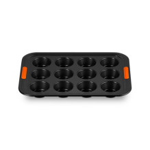 Baking Dish - Le Creuset Muffin Dish Carbon Steel, Non-Stick, 12 Cups, 240°C