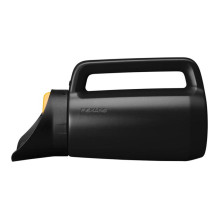 Garden Tool - Fiskars Solid Spreader 3 Flow Speeds Easy Lock System Black Orange