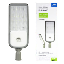PNI SL620 200W gatvių apšvietimo lempa, 24000lm, 6500K, 230V PNI SL620 200W gatvių apšvietimo lempa, 24000lm, 6500K, 230V