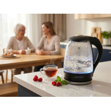 Esperanza EKK011K elektrinis virdulys 1,7 l juodas, daugiaspalvis 2200 W