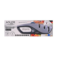 Knife sharpener ADLER AD 4531 Black, Grey Knife sharpener ADLER AD 4531 Black, Grey