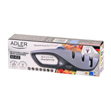 Knife sharpener ADLER AD 4531 Black, Grey Knife sharpener ADLER AD 4531 Black, Grey