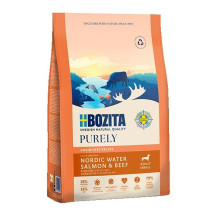 BOZITA Purely Adult Small Salmon and Beef - sausas šunų ėdalas - 2,5 kg