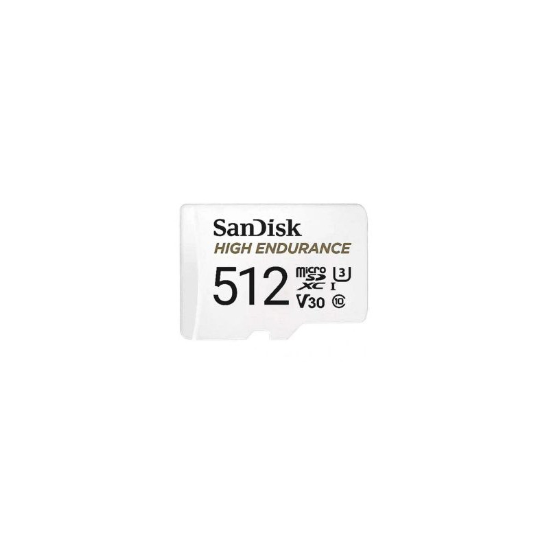 Memory card SanDisk High Endurance 4K 512GB + ADAPT