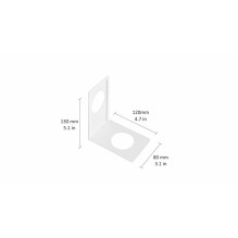 Priedų laikiklis Dolle, 130 mm x 120 mm Priedų laikiklis Dolle, 130 mm x 120 mm