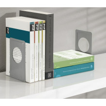 BOOK END 120X130 MM GREY