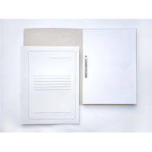 WHITE BINDER A4 WITH PRESS 350 G SEG-5