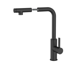 Virtuvinis maišytuvas Invena Preto BZ-48-W04-L, juodas