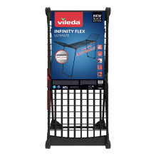 Vileda Infinity Flex Ultimate teleskopinė skalbinių džiovyklė, juoda Vileda Infinity Flex Ultimate teleskopinė skalbinių džiovyklė, juoda